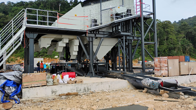 Installation Crusher TPH 200 Kalimantan Barat